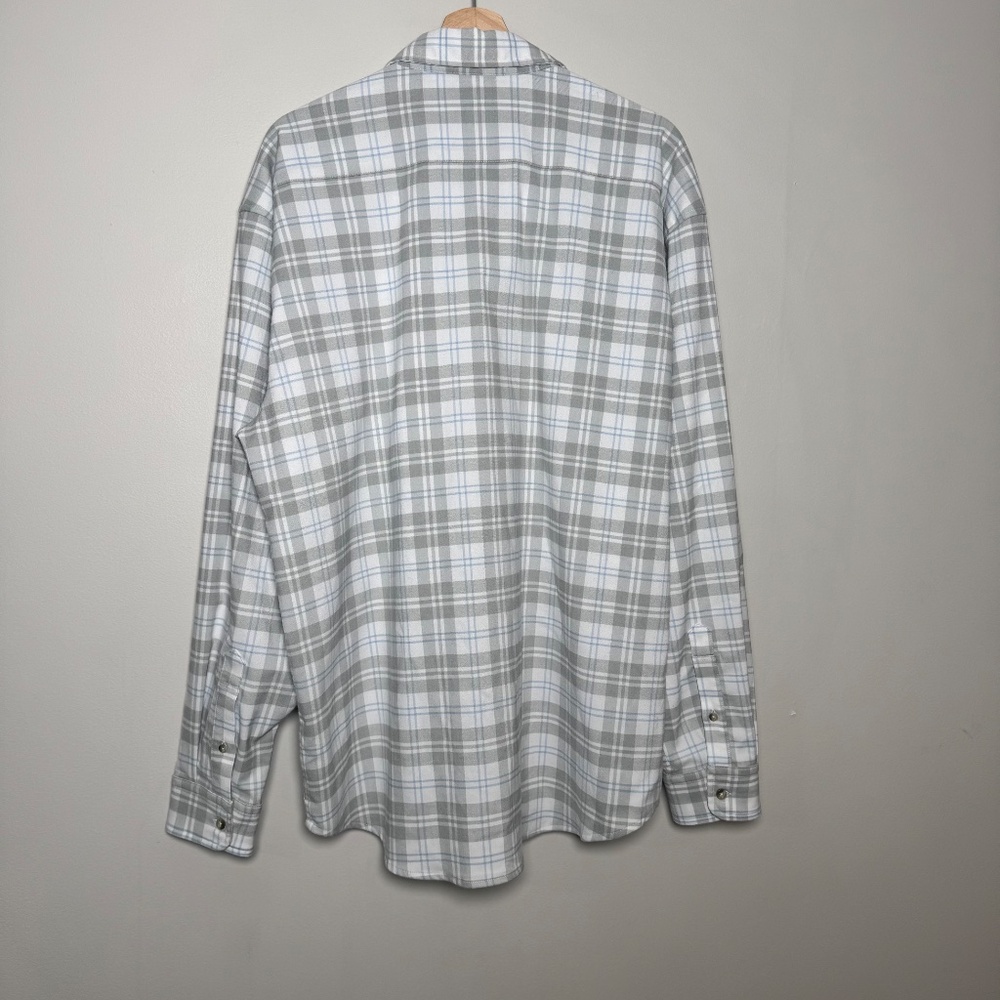 Poncho The Snowcat Utility Style Flannel Men's Sz XL - Picture 9 of 11